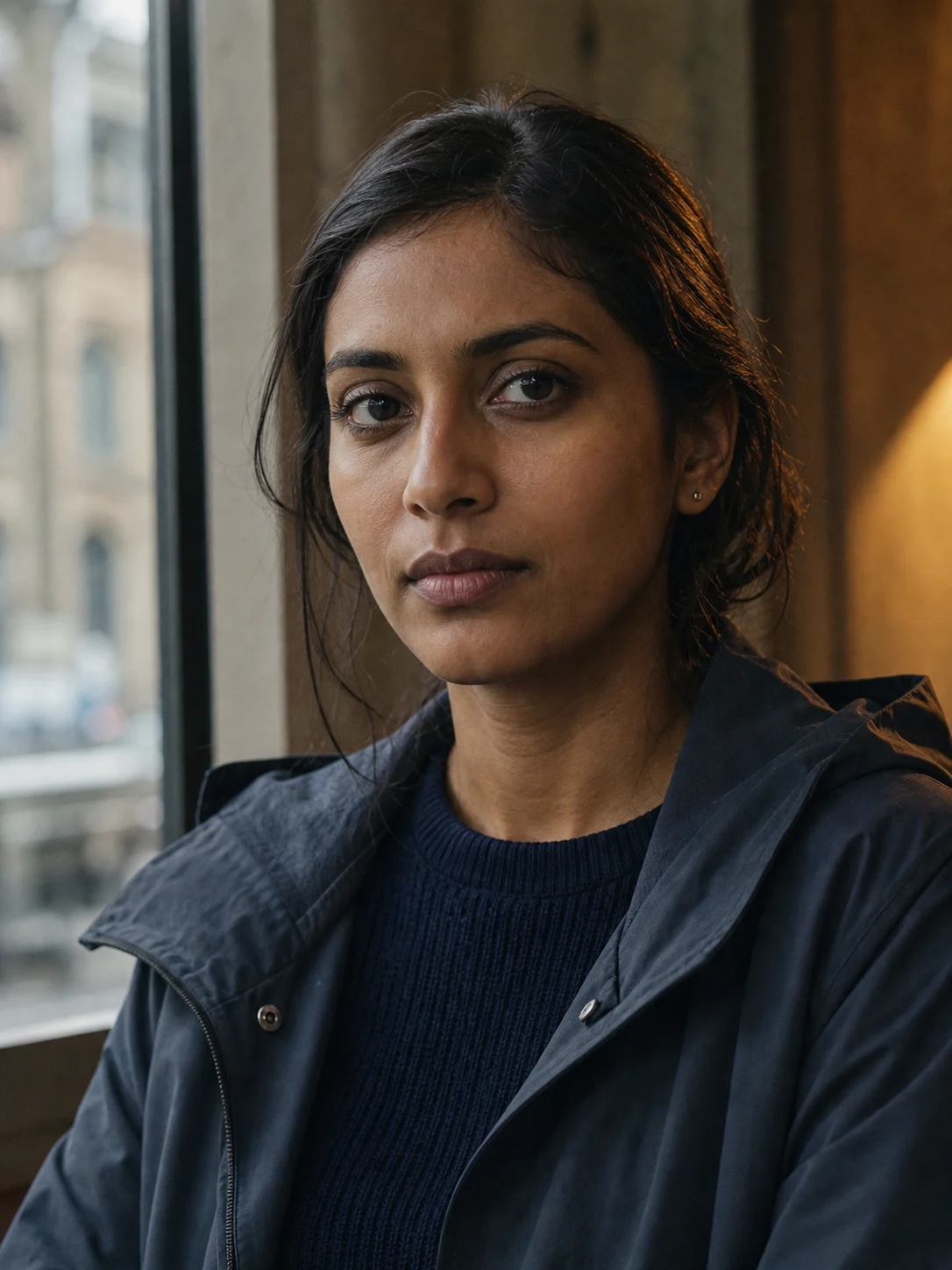 Portrait of municipal engineer Imani Vale.